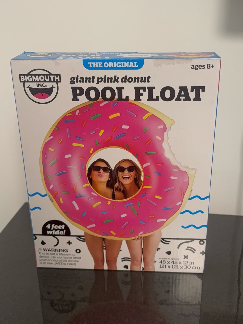 BIGMOUTH Inc. Giant Pink Donut Pool Float